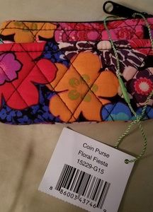 Vera Bradley coin purse NWT